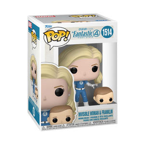 PRE-ORDER The Fantastic Four: First Steps (2025) - Invisible Woman & Franklin Pop! Vinyl Figure - PRE-ORDER