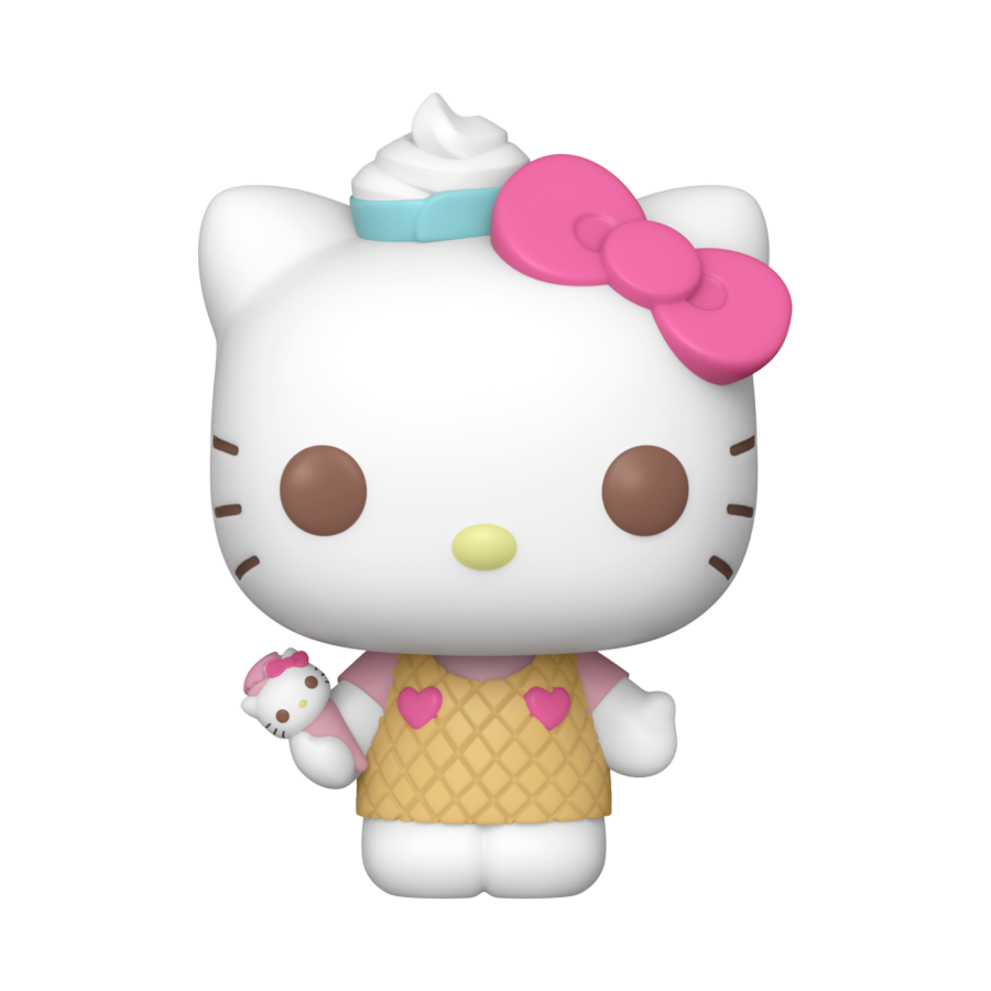 PRE-ORDER Hello Kitty and Friends - Hello Kitty (Ice-cream Cone) Pop! Vinyl Figure - PRE-ORDER