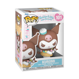 PRE-ORDER Hello Kitty and Friends - Kuromi (Ice-cream Cone) Pop! Vinyl Figure - PRE-ORDER