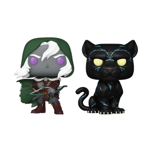 PRE-ORDER Dungeons & Dragons - Drizzt Do'Urden & Guenhwyvar Pop! Vinyl Figure 2-Pack - PRE-ORDER