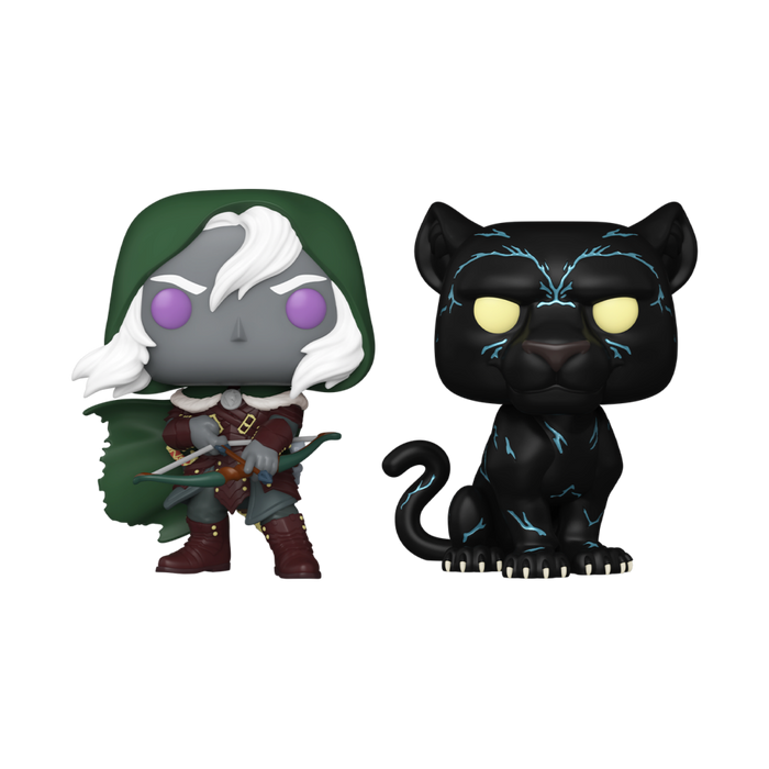 PRE-ORDER Dungeons & Dragons - Drizzt Do'Urden & Guenhwyvar Pop! Vinyl Figure 2-Pack - PRE-ORDER