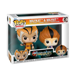 PRE-ORDER Thundercats - Wilykat & Wilykit Pop! Vinyl Figure 2-Pack - PRE-ORDER