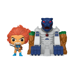 PRE-ORDER Thundercats - Lion-O with Cat's Lair Pop! Town Vinyl Figure - PRE-ORDER