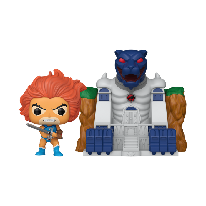 PRE-ORDER Thundercats - Lion-O with Cat's Lair Pop! Town Vinyl Figure - PRE-ORDER