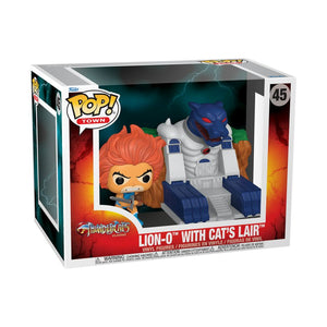 PRE-ORDER Thundercats - Lion-O with Cat's Lair Pop! Town Vinyl Figure - PRE-ORDER