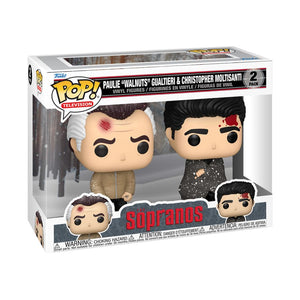 PRE-ORDER The Sopranos - Paulie & Christopher Pop! Vinyl Figure 2-Pack - PRE-ORDER