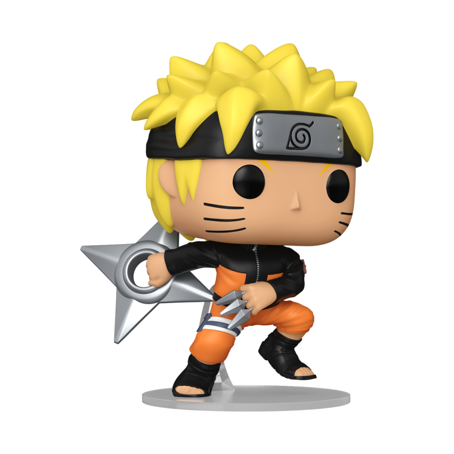 PRE-ORDER Naruto: Shippuden - Naruto Uzumaki with Shuriken Pop! Vinyl Figure - PRE-ORDER