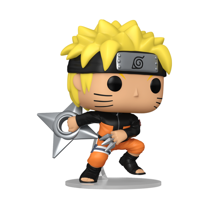 PRE-ORDER Naruto: Shippuden - Naruto Uzumaki with Shuriken Pop! Vinyl Figure - PRE-ORDER