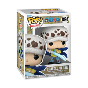 PRE-ORDER One Piece - Trafalgar Law with Blue Anesthesia Pop! Vinyl Figure - PRE-ORDER