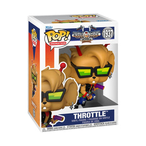 PRE-ORDER Biker Mice from Mars - Throttle Pop! Vinyl Figure - PRE-ORDER