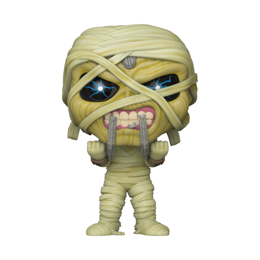 PRE-ORDER Iron Maiden: 50th Anniversary - Mummy Eddie Pop! Vinyl Figure - PRE-ORDER