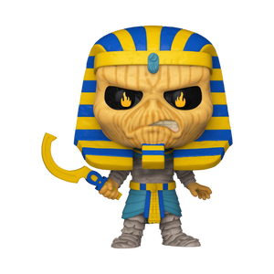 PRE-ORDER Iron Maiden: 50th Anniversary - Pharoah Eddie Pop! Vinyl Figure - PRE-ORDER