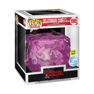 PRE-ORDER Dungeons & Dragons - Gelatinous Cube with Dracolich Glow Exclusive Pop! Deluxe Vinyl Figure - PRE-ORDER