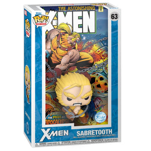 PRE-ORDER X-Men - Sabretooth in The Astonishing X-Men #2 US Exclusive Pop! Comic Covers with Case - PRE-ORDER