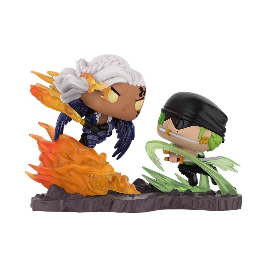 PRE-ORDER One Piece - Roronoa Zoro vs. King Exclusive Pop! Moment Vinyl Figure - PRE-ORDER