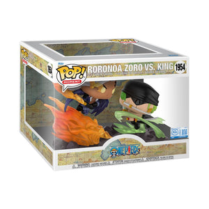 PRE-ORDER One Piece - Roronoa Zoro vs. King Exclusive Pop! Moment Vinyl Figure - PRE-ORDER