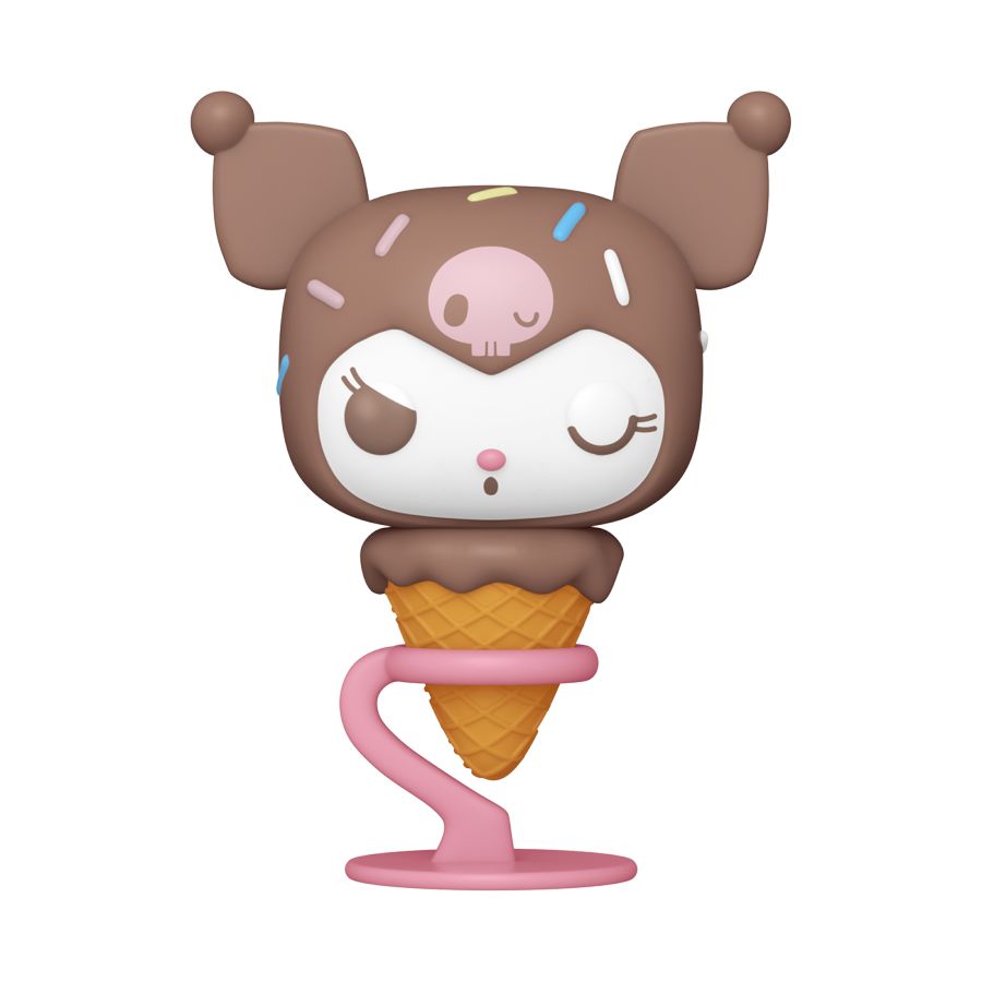 PRE-ORDER Hello Kitty and Friends - Kuromi (Ice Cream Cone) Exclusive Pop! Vinyl Figure - PRE-ORDER