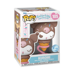 PRE-ORDER Hello Kitty and Friends - Kuromi (Ice Cream Cone) Exclusive Pop! Vinyl Figure - PRE-ORDER