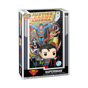 PRE-ORDER DC Comics - Superman (Justice League of America #217) Exclusive Pop! Comic Covers with Case - PRE-ORDER