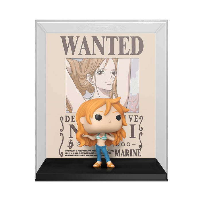 PRE-ORDER One Piece - Nami Wanted Poster Exclusive Pop! Covers with Case - PRE-ORDER