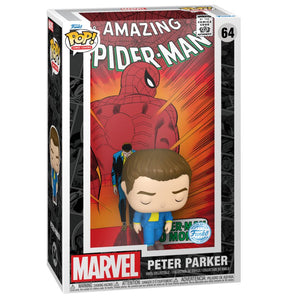 PRE-ORDER Marvel - The Amazing Spider-Man Peter Parker #50 Exclusive Pop! Comic Covers with Case - PRE-ORDER