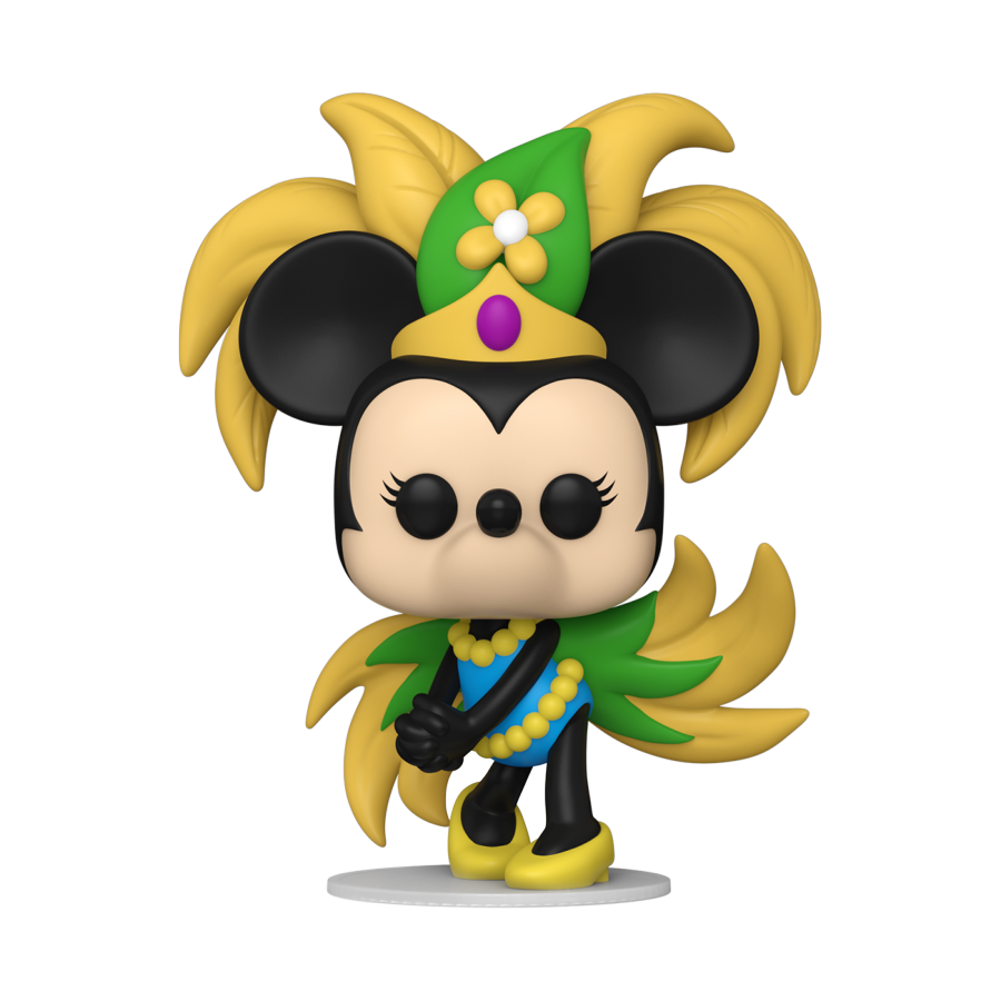 PRE-ORDER Disney: Mickey Around the World - Carnaval Minnie Pop! Vinyl Figure - PRE-ORDER