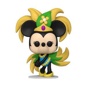 PRE-ORDER Disney: Mickey Around the World - Carnaval Minnie Pop! Vinyl Figure - PRE-ORDER