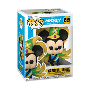 PRE-ORDER Disney: Mickey Around the World - Carnaval Minnie Pop! Vinyl Figure - PRE-ORDER