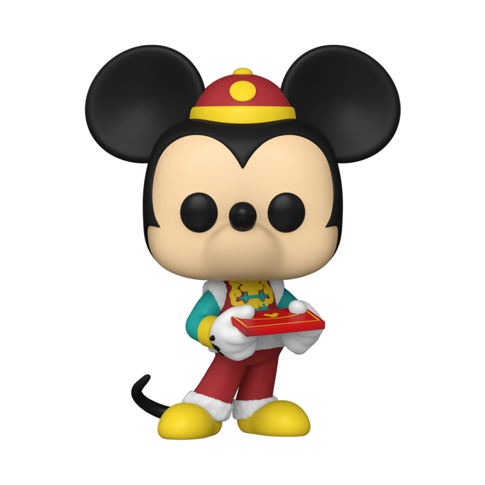 PRE-ORDER Disney: Mickey Around the World - Lunar New Year Mickey Pop! Vinyl Figure - PRE-ORDER