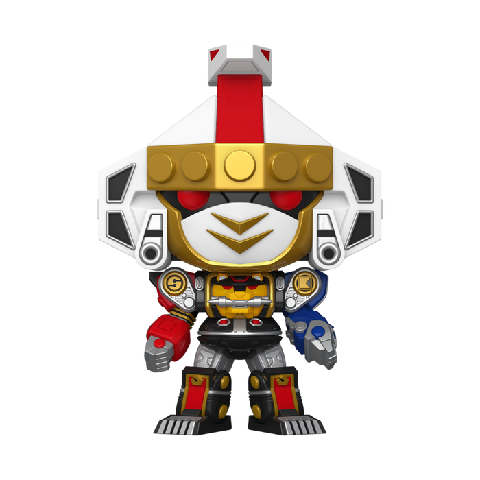 PRE-ORDER Mighty Morphin Power Rangers: The Movie (1995) - Ninja Megazord (Metallic) 6" Pop! Vinyl Figure - PRE-ORDER