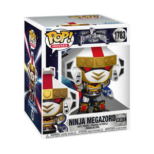PRE-ORDER Mighty Morphin Power Rangers: The Movie (1995) - Ninja Megazord (Metallic) 6" Pop! Vinyl Figure - PRE-ORDER