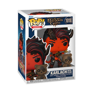 PRE-ORDER Baldur's Gate 3 - Karlach with Clive Pop! Vinyl Figure - PRE-ORDER