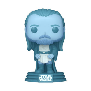 PRE-ORDER Star Wars - Qui-Gon Jinn (Force Ghost) Glow Exclusive Pop! Vinyl Figure - PRE-ORDER