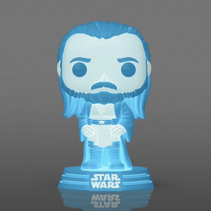 PRE-ORDER Star Wars - Qui-Gon Jinn (Force Ghost) Glow Exclusive Pop! Vinyl Figure - PRE-ORDER