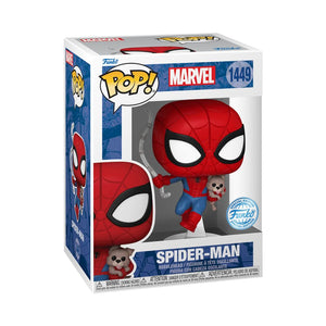 PRE-ORDER Marvel - Spiderman with "Sandwich the Dog" Exclusive Pop! Vinyl Figure - PRE-ORDER