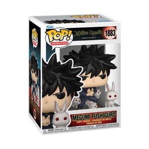 PRE-ORDER Jujutsu Kaisen - Megumi Fushiguro w/Rabbit Pop! Vinyl Figure - PRE-ORDER