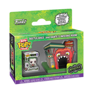 PRE-ORDER Beetlejuice - Beetlejuice & Dante's Inferno Room Bitty Pop! Town Vinyl Figure - PRE-ORDER