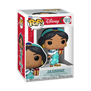 PRE-ORDER Disney: Princess - Jasmine (Holiday) Pop! Vinyl Figure - PRE-ORDER