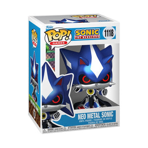 PRE-ORDER Sonic The Hedgehog - Neo Metal Sonic (Metallic) Pop! Vinyl Figure - PRE-ORDER