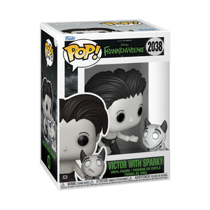 PRE-ORDER Frankenweenie - Sparky with Victor Pop! Vinyl Figure - PRE-ORDER