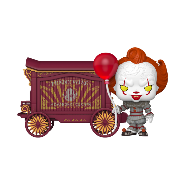 PRE-ORDER It: Welcome to Derry - Pennywise & Wagon Pop! Town Vinyl Figure - PRE-ORDER