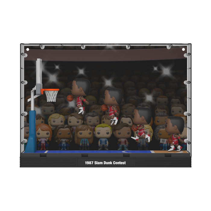 PRE-ORDER NBA Bulls - Michael Jordan (1987 Dunk Contest) Pop! Moment Deluxe Vinyl Figure - PRE-ORDER