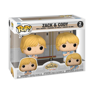 PRE-ORDER The Suite Life of Zack & Cody - Zack & Cody Pop! Vinyl Figure 2-Pack - PRE-ORDER
