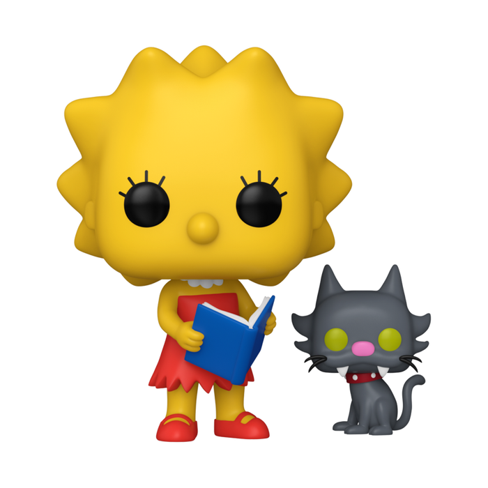 PRE-ORDER The Simpsons - Lisa with Snowball Pop! Vinyl Figure - PRE-ORDER