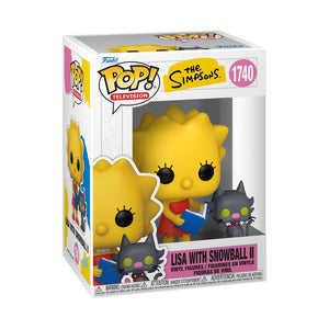 PRE-ORDER The Simpsons - Lisa with Snowball Pop! Vinyl Figure - PRE-ORDER
