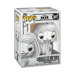 PRE-ORDER Disney: Sketched - Cruella De Vil Pop! Vinyl Figure - PRE-ORDER
