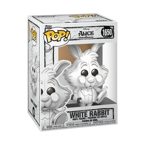 PRE-ORDER Disney: Sketched - White Rabbit Pop! Vinyl Figure - PRE-ORDER