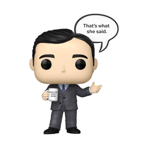 PRE-ORDER The Office - Michael Scott "That's What She Said" Pop! Vinyl Figure - PRE-ORDER