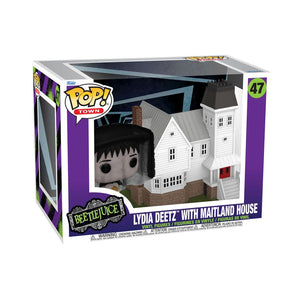 PRE-ORDER Beetlejuice Beetlejuice - Lydia Deetz with Maitland House Pop! Town Vinyl Figure - PRE-ORDER