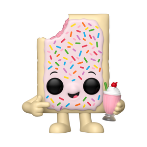 PRE-ORDER Pop Tarts - Pop Tarts Mascot Strawberry Milkshake Pop! Vinyl Figure - PRE-ORDER
